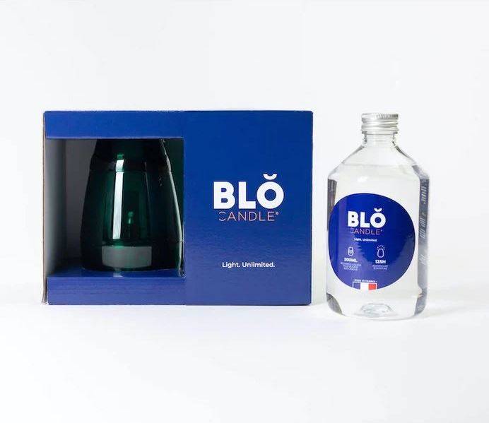 Bougie écologique réutilisable à vie 100% made in France au Havre - Blō Candle