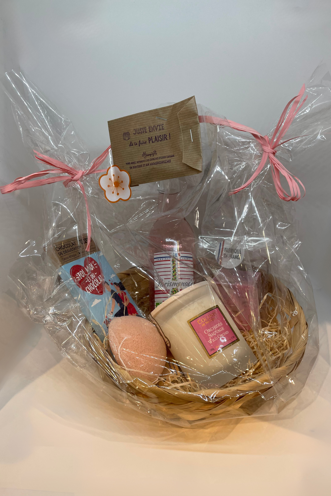 Panier cadeau bien-être Greenpiz