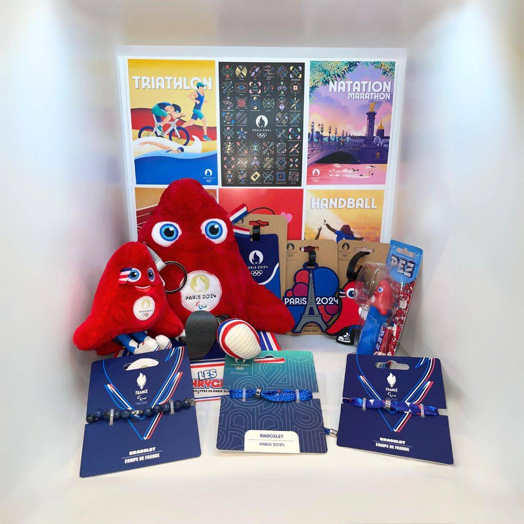 Produits JO Paris 2024 chez Greenp'iz